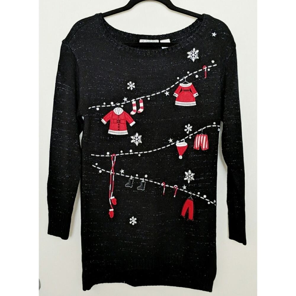 Isabella's Closet Santa Sweater - Size S - EUC